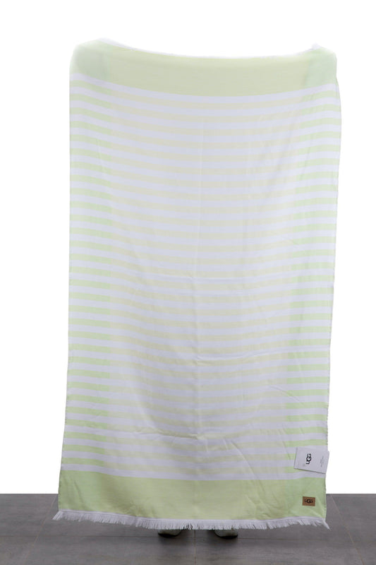 Horizontal Striped UGG Bath Towel, UGG Beach Towel Strawberry Sorbet | Ultra soft and absorbent | Timeless Design for Elegant Bathrooms - BeachPerfect.de