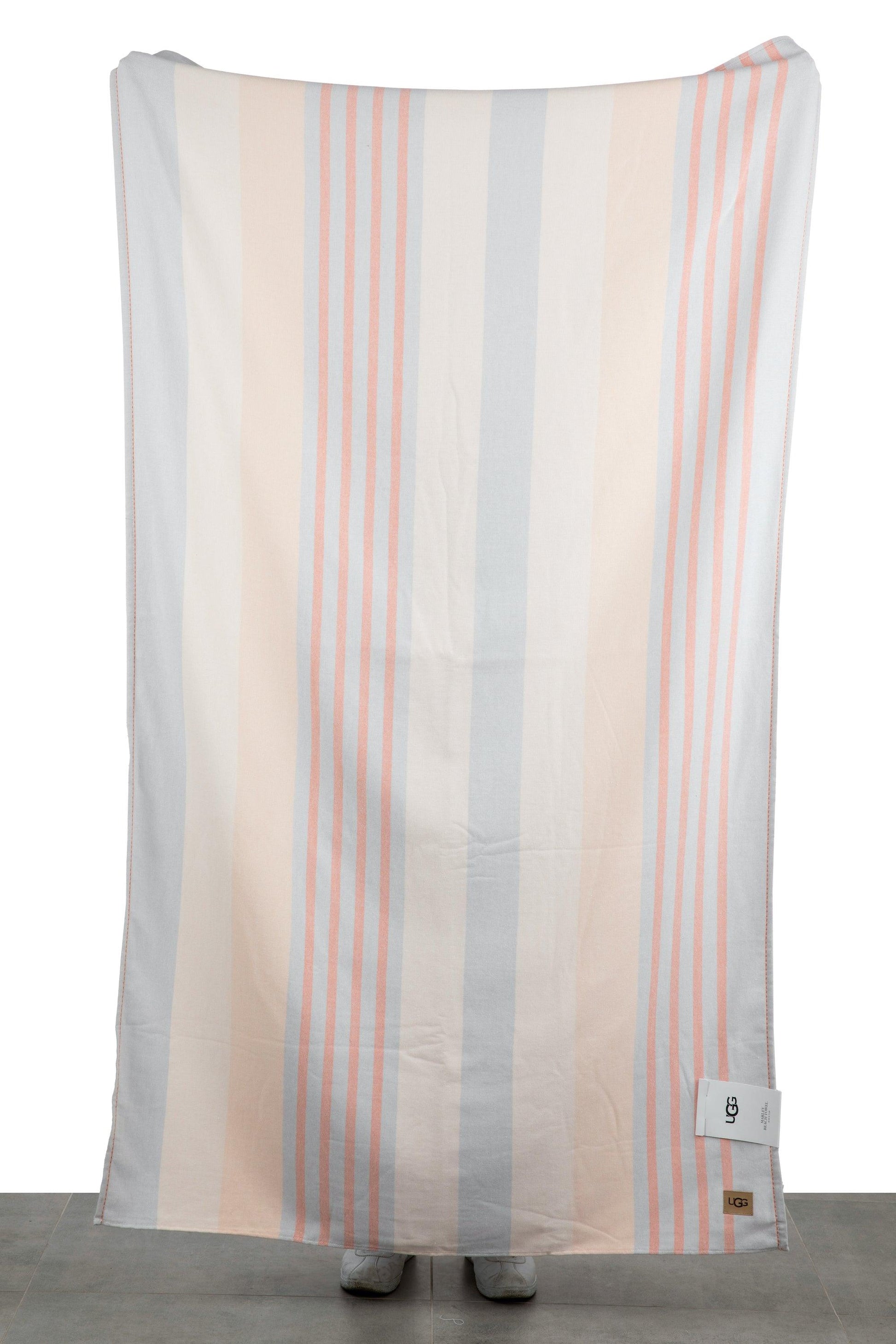 Vertical Striped Lime Color Bath Towel - BeachPerfect.de